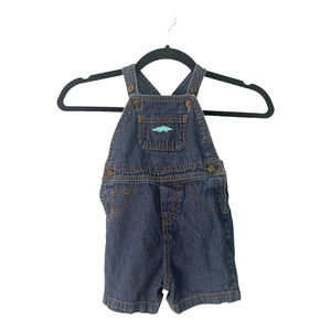 Carter's Just One You Denim Baby Alligator Overalls Size 18 Months